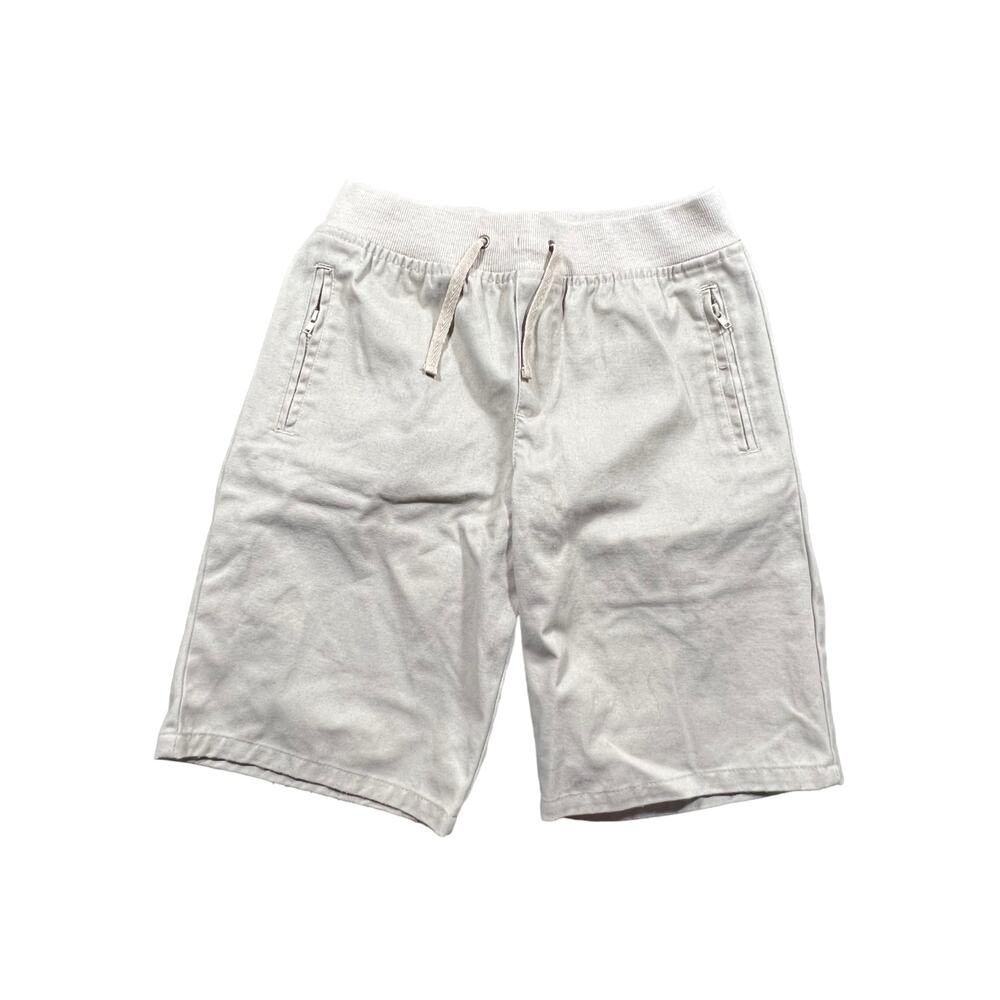 Eddie Bauer Shorts Khaki School Uniform Elastic Waist & Drawstring- Size 16 Y